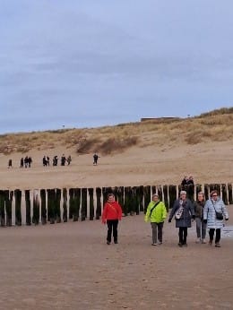 strandwandeling 2026 heerlijk op het strand 