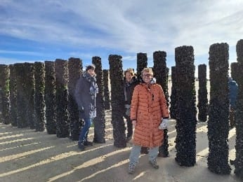strandwandeling 2026 nog even op de foto